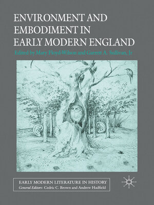 cover image of Environment and Embodiment in Early Modern England